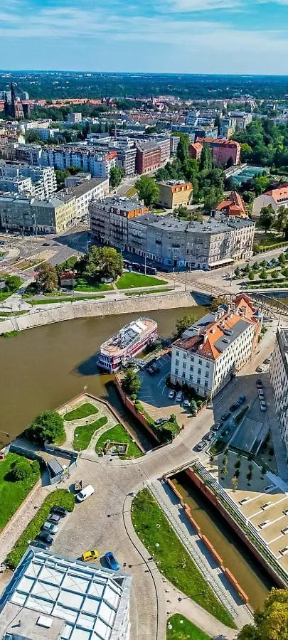 Great Polonia River Boat Apartments Breslau Frühstückspension