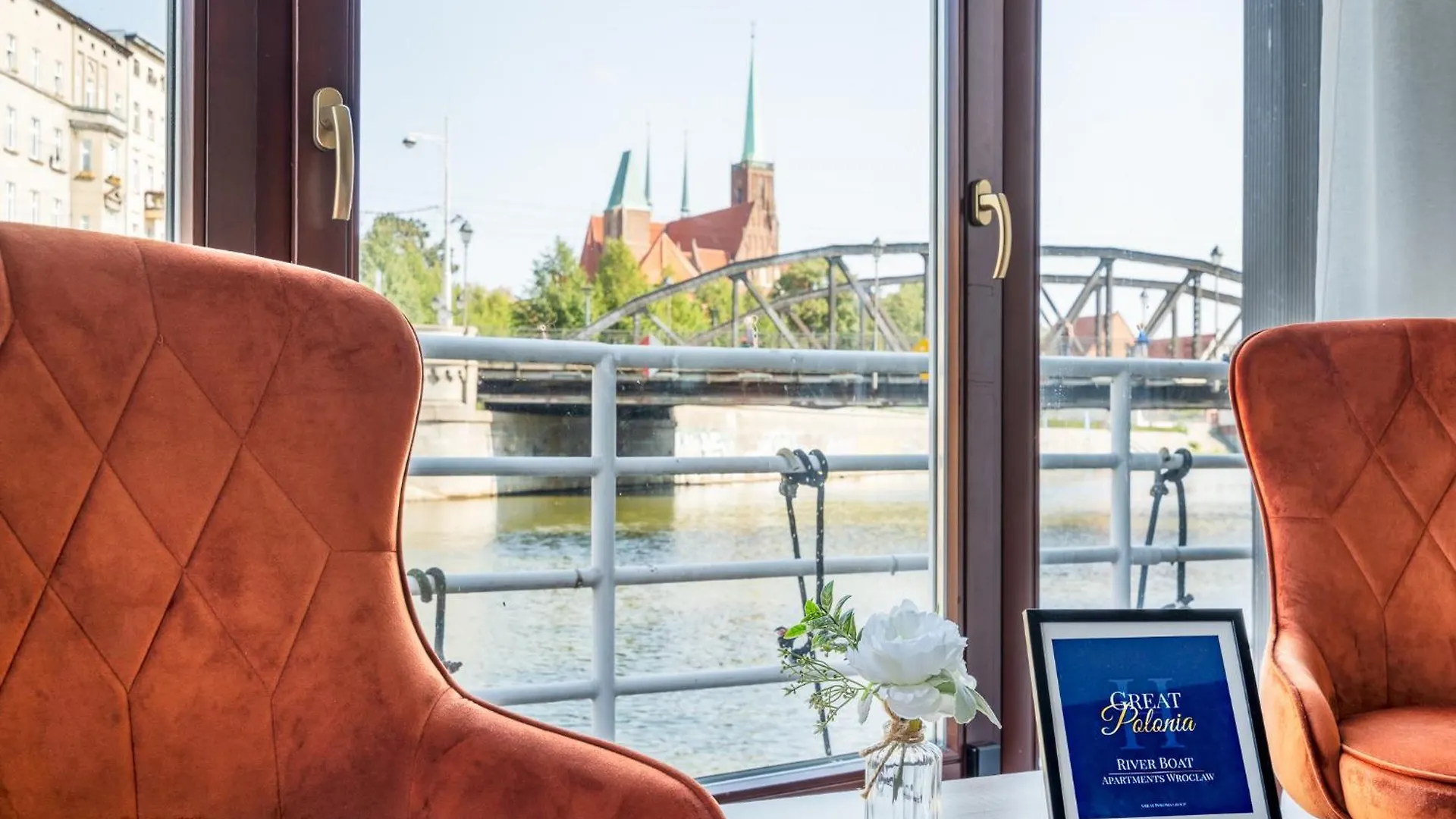 Great Polonia River Boat Apartments Breslau Polen